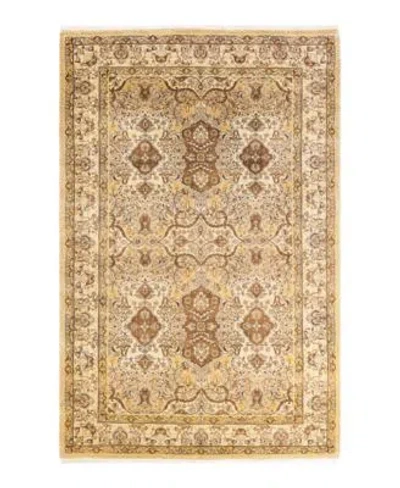 Adorn Hand Woven Rugs Mogul M1437 Rug Collection In Yellow