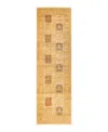Adorn Hand Woven Rugs Mogul M1438 3'2''x10'7'' Runner Area Rug In Ivory