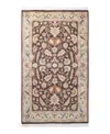 Adorn Hand Woven Rugs Mogul M1473 3'1''x5'2'' Area Rug In Brown