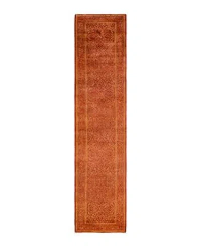 Adorn Hand Woven Rugs Mogul M1503 Rug Collection In Orange