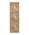 Adorn Hand Woven Rugs Mogul M1519 3'x10'1'' Runner Area Rug In Yellow