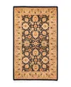 Adorn Hand Woven Rugs Mogul M1530 3'2''x5'3'' Area Rug In Black