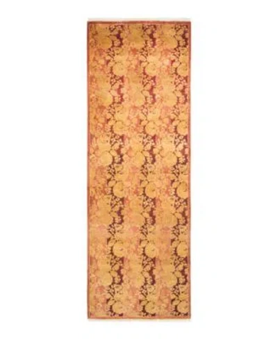 Adorn Hand Woven Rugs Mogul M1542 Rug Collection In Pink