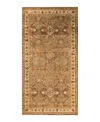 Adorn Hand Woven Rugs Mogul M1552 6'3"x12'2" Area Rug In Brown