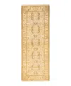 Adorn Hand Woven Rugs Mogul M1554 3'x8'4'' Runner Area Rug In Ivory