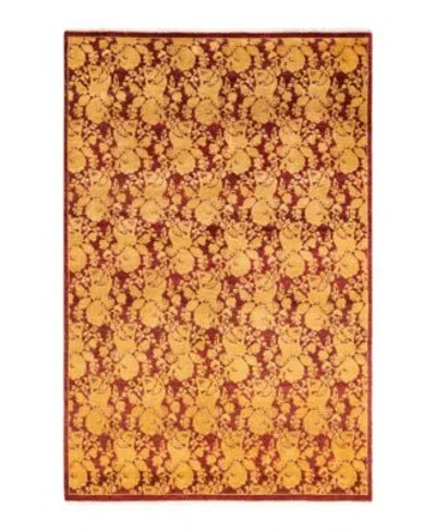 Adorn Hand Woven Rugs Mogul M1554 Rug Collection In Blue