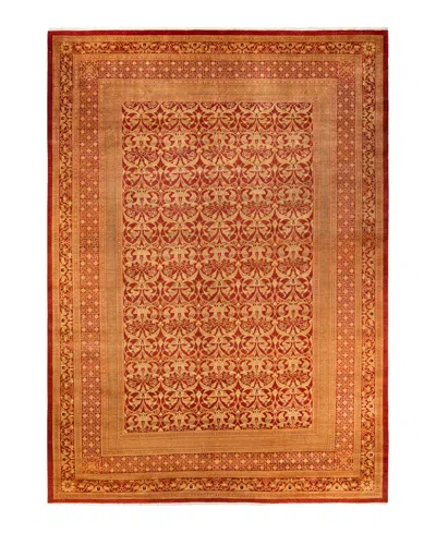 Adorn Hand Woven Rugs Mogul M1591 10'3''x14'9'' Area Rug In Orange