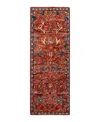 Adorn Hand Woven Rugs Oushak M1982 6'2"x8'9" Area Rug In Multi