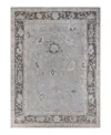 Adorn Hand Woven Rugs Oushak M1982 Rug Collection In Gray