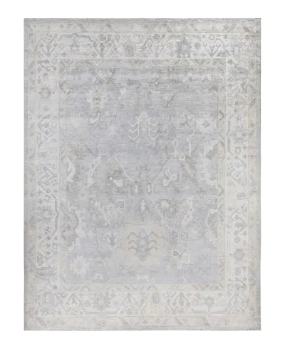 Adorn Hand Woven Rugs Oushak M1999 8'9"x11'10" Area Rug In Light Gray