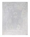 Adorn Hand Woven Rugs Oushak M1999 9'x11'9" Area Rug In Light Gray