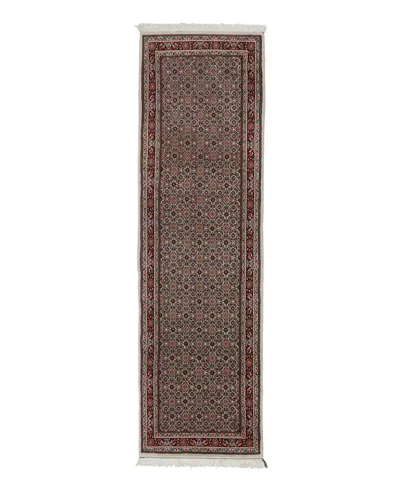 Adorn Hand Woven Rugs Persian Mood 2' 4" X 9' 5" Runner Area Rug In Black