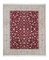 Adorn Hand Woven Rugs Persian Nain 8' 4" X 12' 0" Area Rug In Red