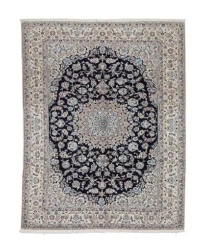 Adorn Hand Woven Rugs Persian Nain Rug Collection In Blue