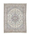 Adorn Hand Woven Rugs Persian Nain Rug Collection In White