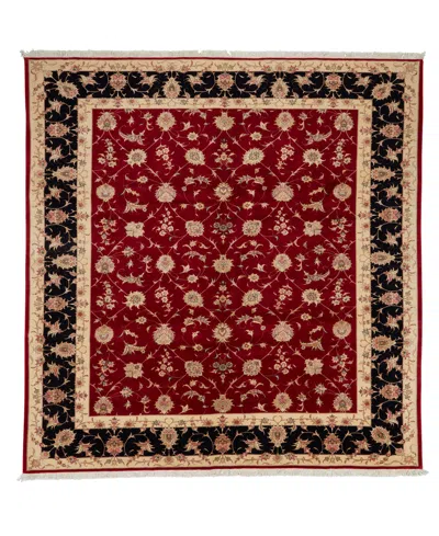 Adorn Hand Woven Rugs Persian Tabriz 8' 4" X 10' 8" Area Rug In Red