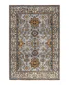 Adorn Hand Woven Rugs Serapi 4'1"x5'10" Area Rug In Gray