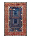 Adorn Hand Woven Rugs Serapi 5'10"x8'10" Area Rug In Blue