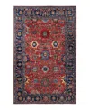 Adorn Hand Woven Rugs Serapi 5'11"x9'3" Area Rug In Red