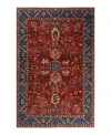 Adorn Hand Woven Rugs Serapi 5'8"x8'9" Area Rug In Red