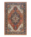 Adorn Hand Woven Rugs Serapi 5'9"x8'8" Area Rug In Red