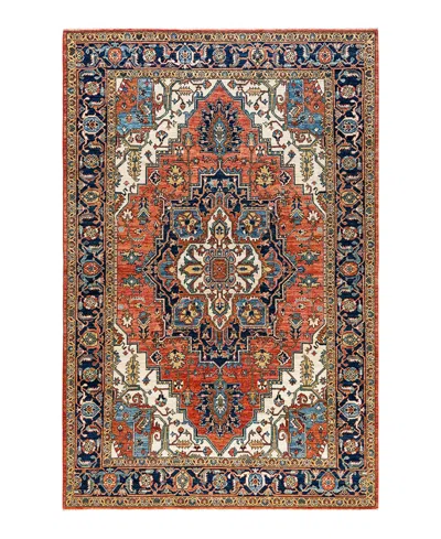 Adorn Hand Woven Rugs Serapi 5'9"x8'8" Area Rug In Red