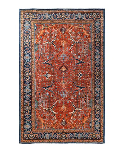 Adorn Hand Woven Rugs Serapi 5'9"x9' Area Rug In Orange