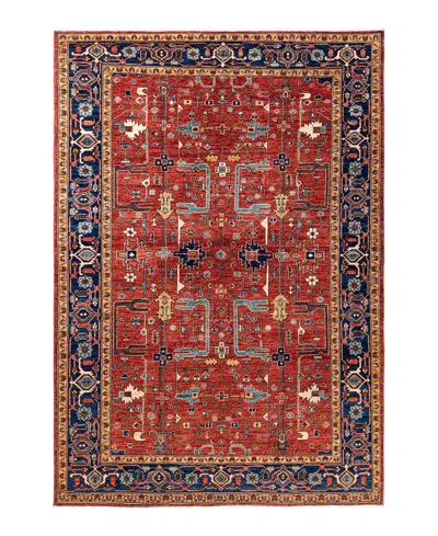 Adorn Hand Woven Rugs Serapi 6'1"x8'8" Area Rug In Red