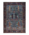 Adorn Hand Woven Rugs Serapi 6'2"x8'8" Area Rug In Light Blue