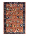 Adorn Hand Woven Rugs Serapi 6'5"x9'3" Area Rug In Red