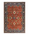 Adorn Hand Woven Rugs Serapi 6'x8'11" Area Rug In Red