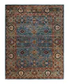 Adorn Hand Woven Rugs Serapi 7'10"x10' Area Rug In Light Blue
