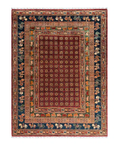 Adorn Hand Woven Rugs Serapi 8'3"x10'10" Area Rug In Red