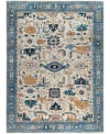 Adorn Hand Woven Rugs Serapi M0103 100 Rug Collection In White