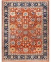 Adorn Hand Woven Rugs Serapi M0103 101 Rug Collection In Red