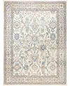 Adorn Hand Woven Rugs Serapi M0103-103 8'11"x11'11" Area Rug In White