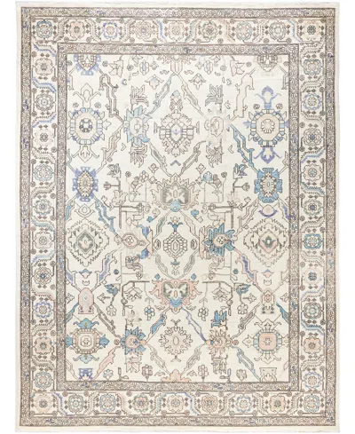 Adorn Hand Woven Rugs Serapi M0103-103 8'11"x11'11" Area Rug In White
