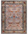 Adorn Hand Woven Rugs Serapi M0103-108 9'1"x11'9" Area Rug In Purple