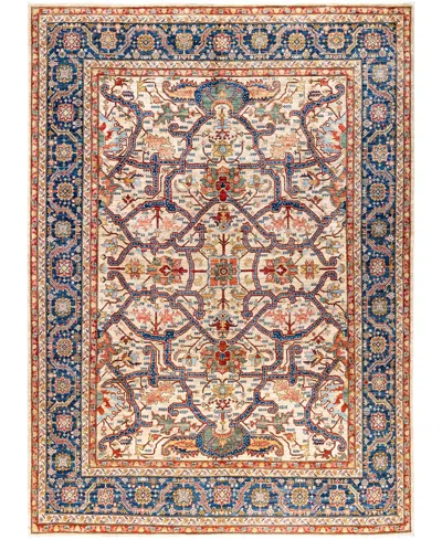 Adorn Hand Woven Rugs Serapi M0103-112 9'x12'3" Area Rug In White