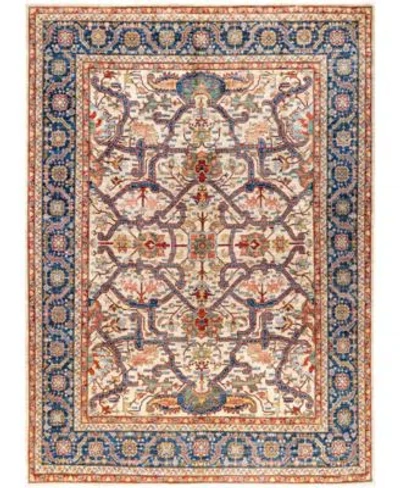 Adorn Hand Woven Rugs Serapi M0103 112 Rug Collection In White