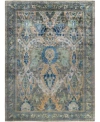 Adorn Hand Woven Rugs Serapi M0103 113 Rug Collection In Gray