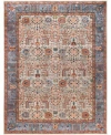 Adorn Hand Woven Rugs Serapi M0103 116 Rug Collection In Gray