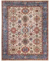Adorn Hand Woven Rugs Serapi M0103-121 9'1"x11'9" Area Rug In Gray