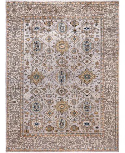 Adorn Hand Woven Rugs Serapi M0103-123 9'x11'11" Area Rug In Gray