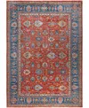 Adorn Hand Woven Rugs Serapi M0103-124 8'9"x11'11" Area Rug In Red