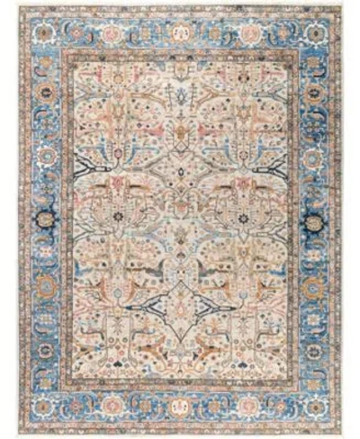 Adorn Hand Woven Rugs Serapi M0103 128 Rug Collection In White