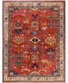 Adorn Hand Woven Rugs Serapi M0103 131 Rug Collection In Red