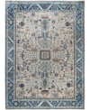 Adorn Hand Woven Rugs Serapi M0103 132 Rug Collection In Gray