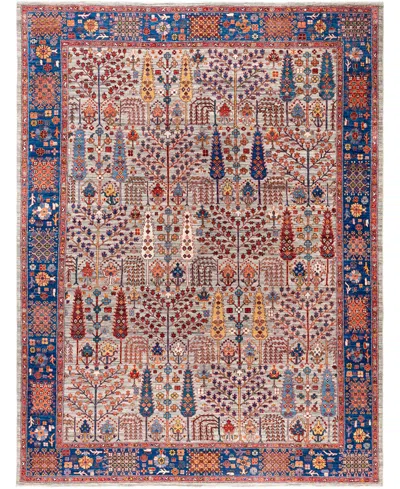 Adorn Hand Woven Rugs Serapi M0103-133 8'9"x11'9" Area Rug In Brown