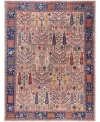 Adorn Hand Woven Rugs Serapi M0103 133 Rug Collection In Brown